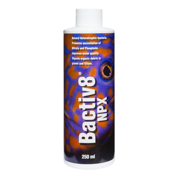Two Little Fishies Bactiv8 NPX (250 ml) - The Underwater Gardener, Key West FL